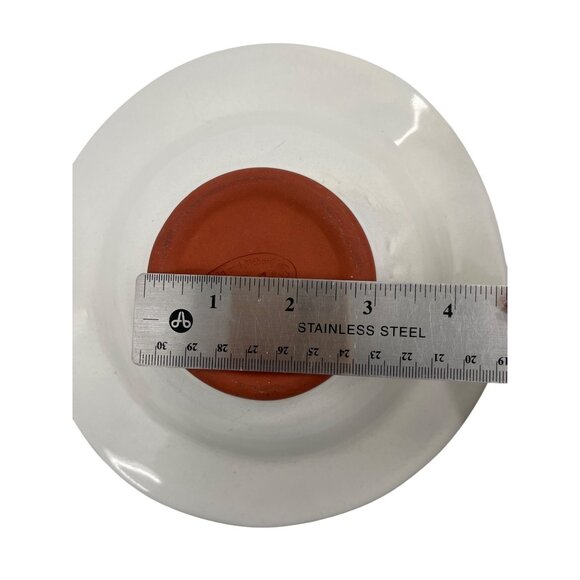 Mackenzie Childs Stoke Gabriel Ceramic Cereal Bowl Floral Geometric Design 8.5" - Picture 5 of 7